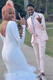 Best-Fit Pink Bespoke Wedding Suit for Groom