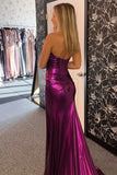 Sweetheart Corset Mermaid Prom Dress with Slit