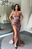 Sweetheart Mermaid Prom Dress with Slit Long and Sequins