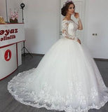 V-neck Spaghetti Straps Backless A-line Wedding Dress Beautiful With Ruffles Tulle