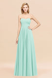 Vintage Sweetheart Long Grape Affordable Bridesmaid Dresses Online-Babyonlines