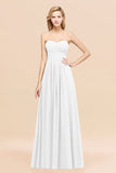 Vintage Sweetheart Long Grape Affordable Bridesmaid Dresses Online-Babyonlines