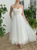 Sweetheart Tulle Pockets Prom Dress - Ball Gown/Princess Ankle-length